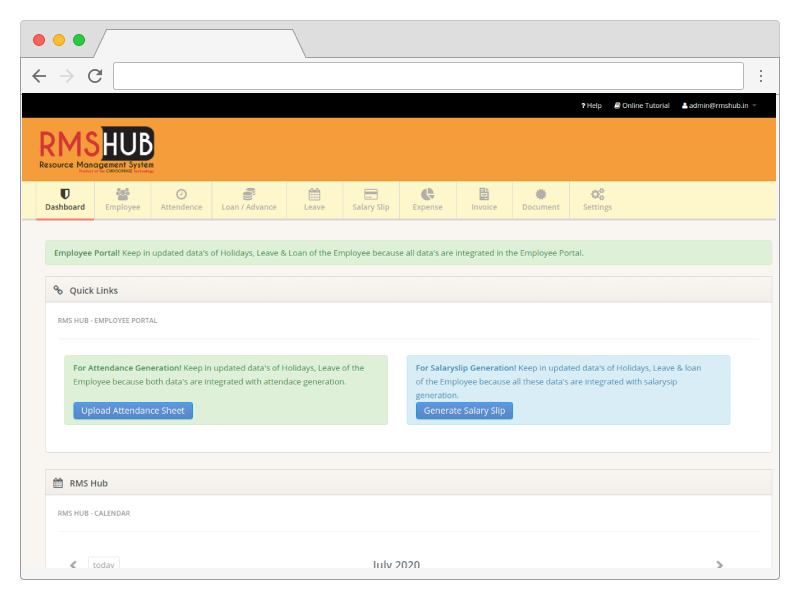 Resource Management System a complete end-to-end HR functions and ...